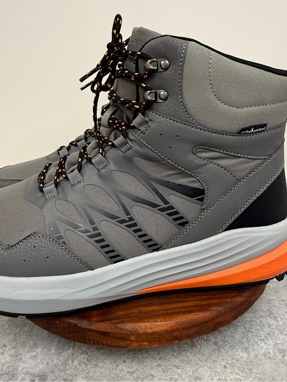 OrthoComfoot‎ Orthopedic Hiking Boots Gray Wide EU 48 US 13 NWOB